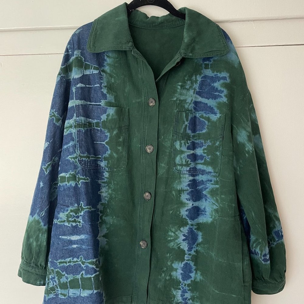 Raquel Allegra Tie Dye Explorer Jacket